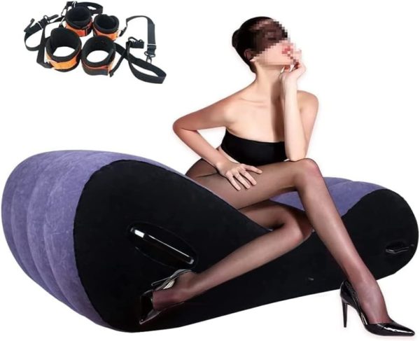 Sex Sofa Banc Sexuel Gonflable pour Amoureux Aide à la Posit...