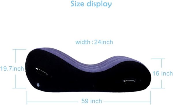 Sex Sofa Banc Sexuel Gonflable pour Amoureux Aide à la Posit... – Image 3