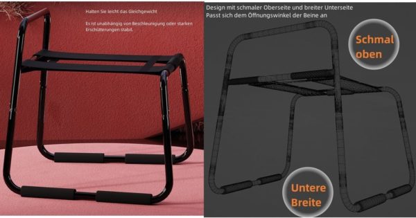 Sex Furniture Erotic Chair Bondage Position Sex Toy Couple S... – Image 5