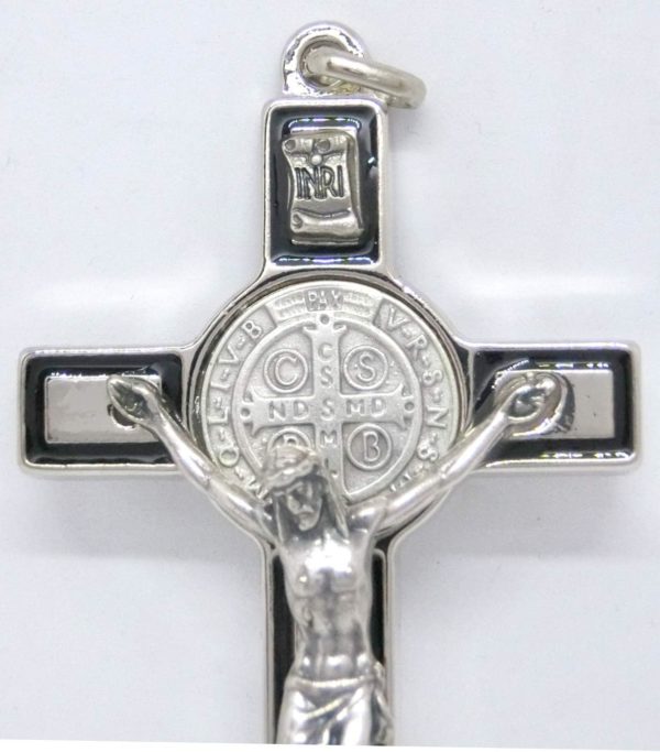 GTBITALY 10.026.11 Croix de Saint Benoît, mesure 8 cm avec l... – Image 2